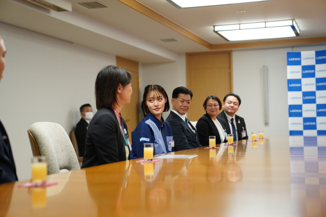 青森県庁にて宮下宗一郎知事に表敬訪問（2024年1月16日）