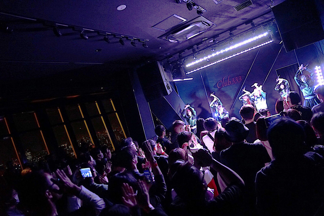 ＜ASP and ROGUES presents BEGiNNiNG of MARCH to BUDOKAN at TOKYO TOWER Club333＞Club333（2024年1月17日）