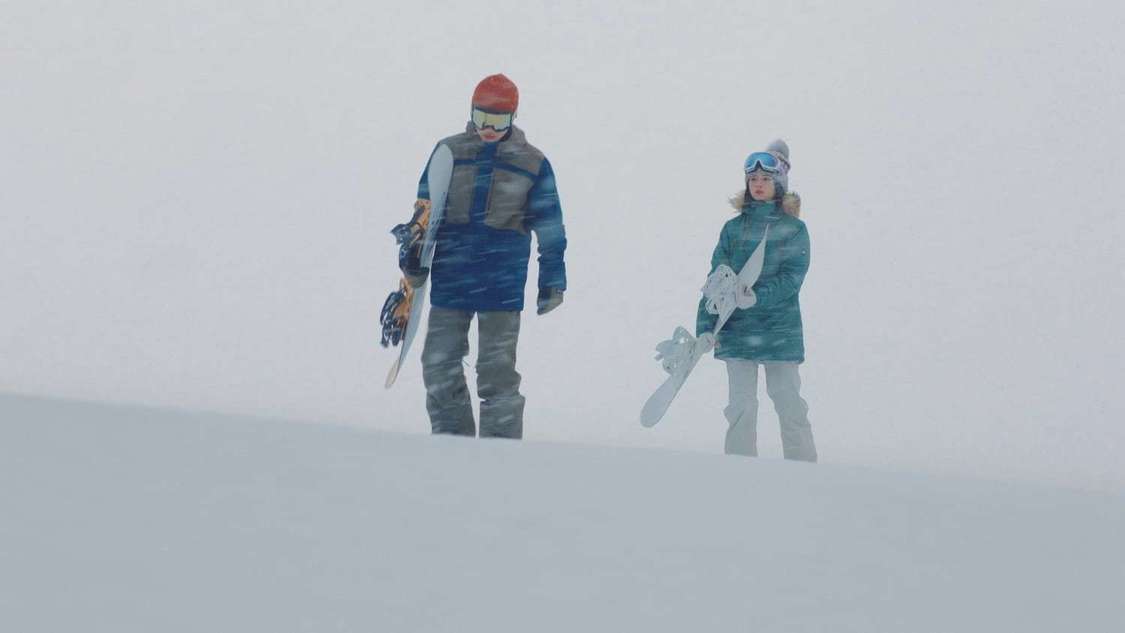 JR SKISKI 新TV-CM「雪よ、推してくれ。」篇より