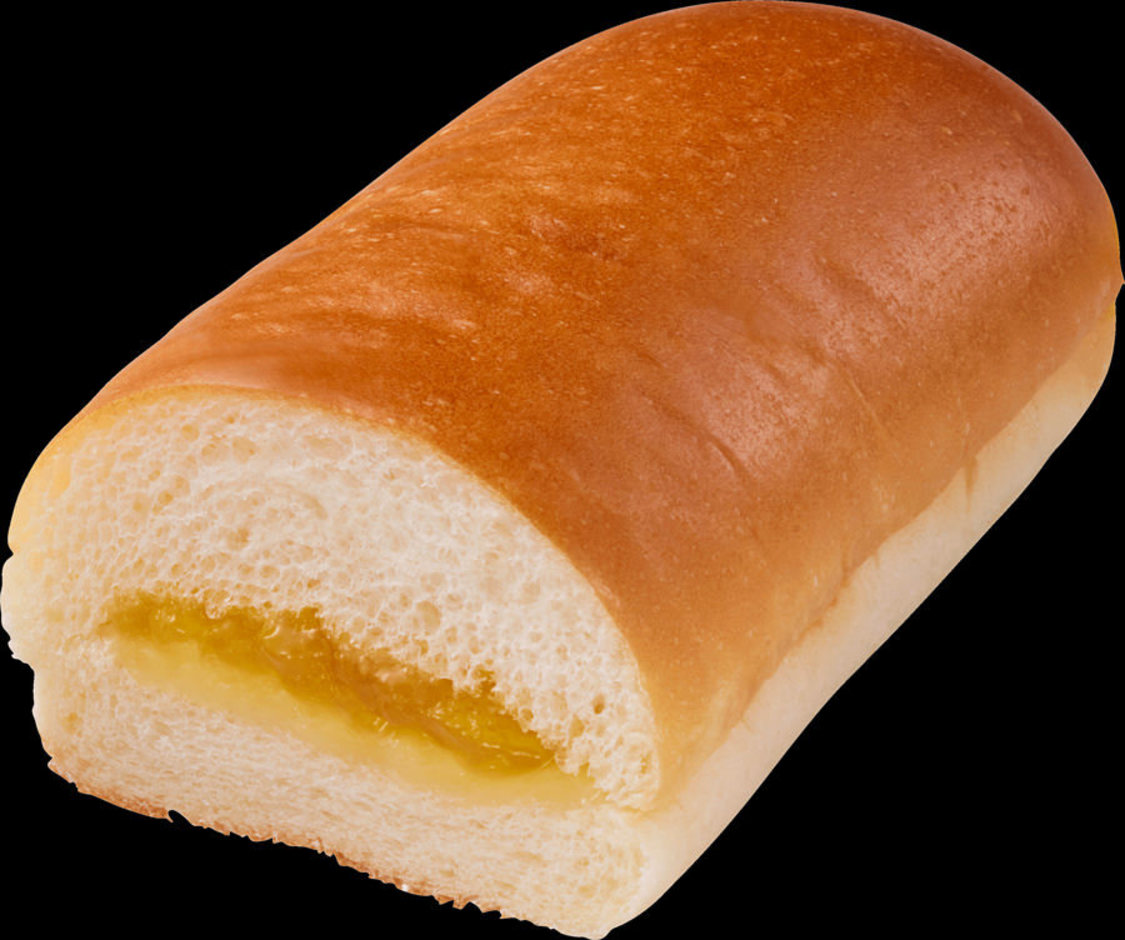 『ふわもちコッペ りんご＆カスタード 青森県産ふじりんご』