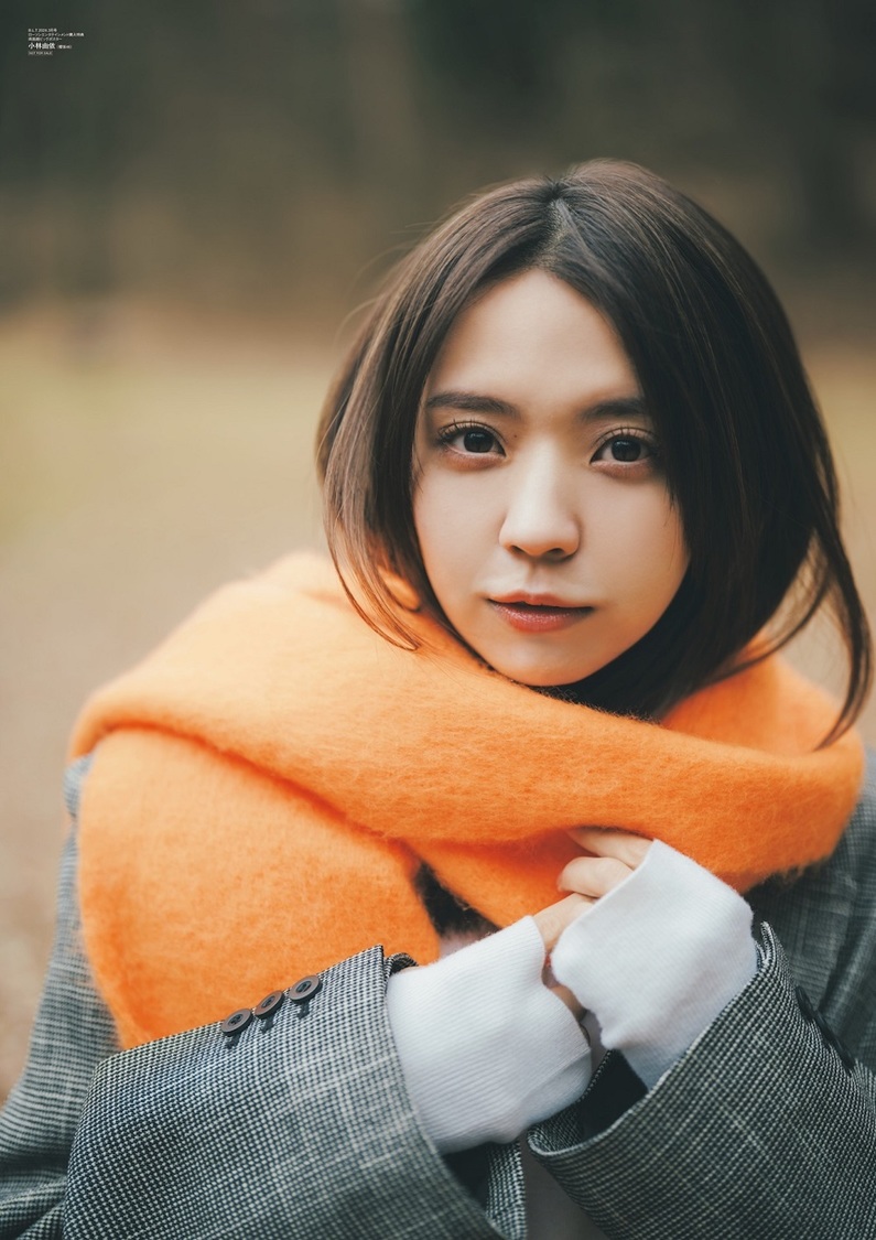 『B.L.T.2024年3月号』ローソンエンタテインメント購入特典：小林由依（櫻坂46）　両面ポスター（表）