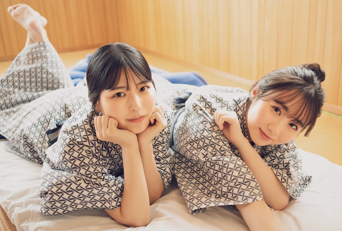 『B.L.T.2024年3月号』セブンネットショッピング購入特典ポストカード【内海里音＆小島愛子（STU48）】