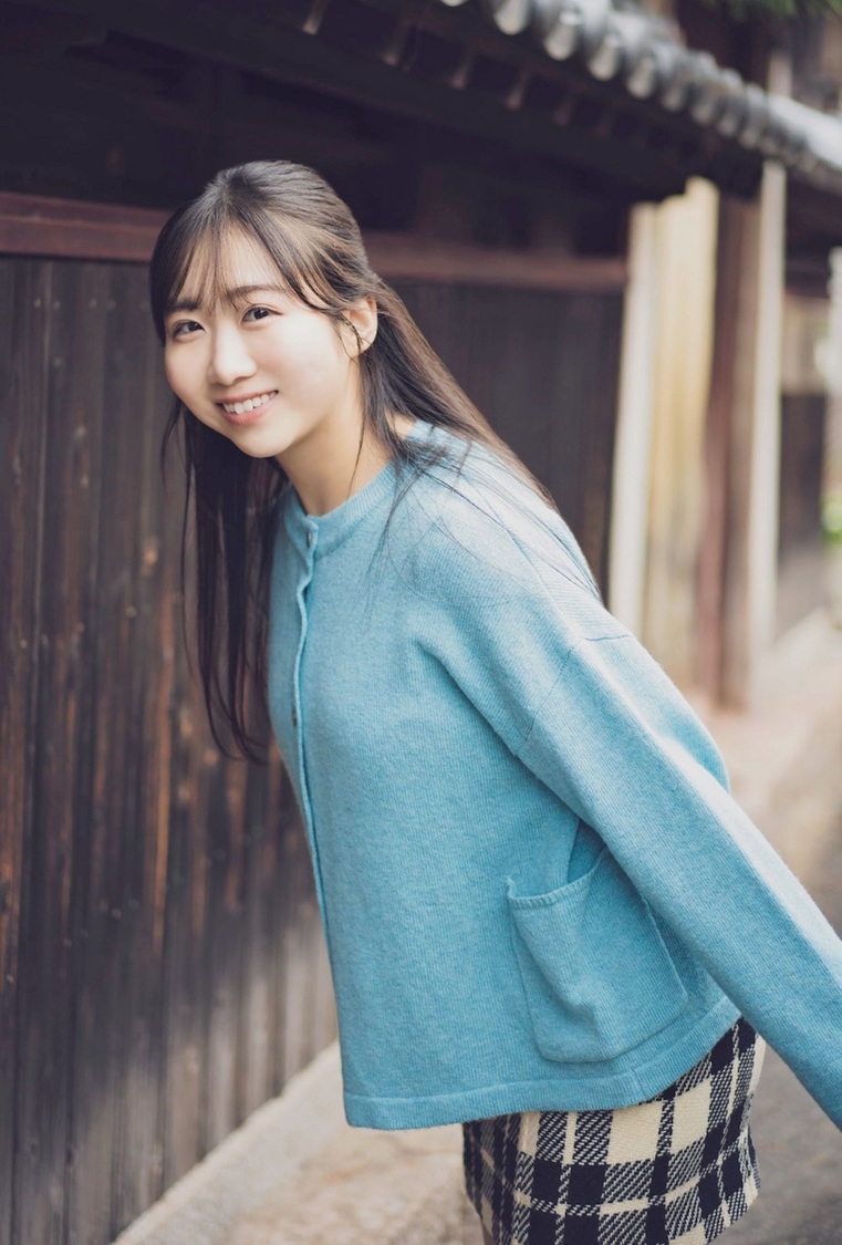 『B.L.T.2024年3月号』セブンネットショッピング購入特典ポストカード【内海里音（STU48）】