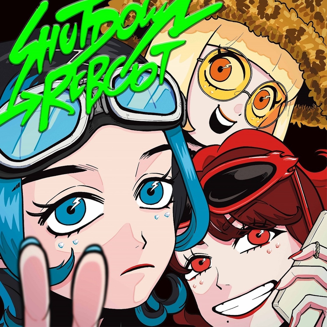  2ndミニアルバム『SHUTDOWN→REBOOT』A盤ジャケット