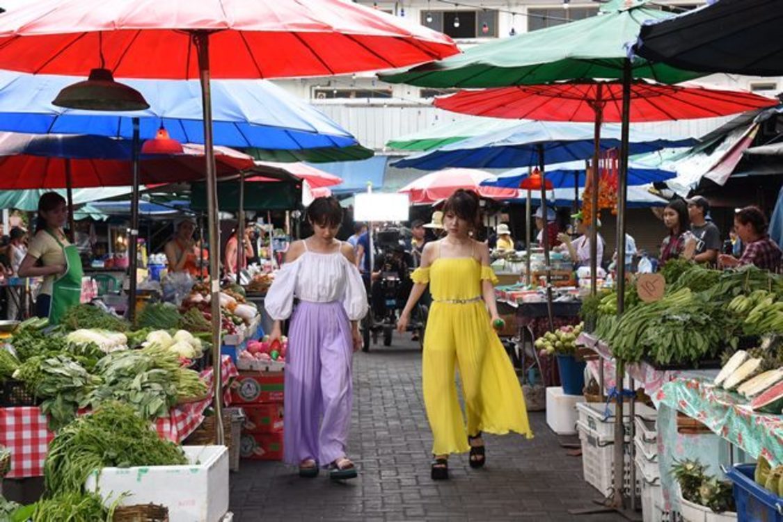 新CM「愛とれいなの冒険」編 撮影風景