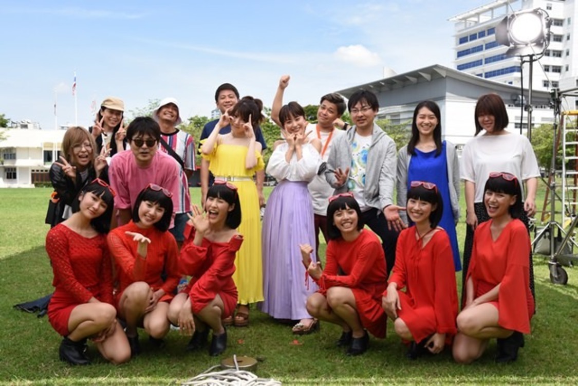 新CM「愛とれいなの冒険」編 撮影風景