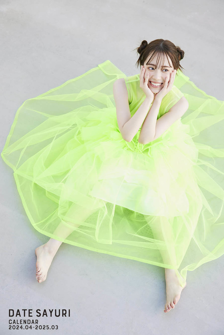 お気に入りのカット『伊達さゆり カレンダー 2024.04-2025.03（壁掛けver.）』（撮影：佐野円香）