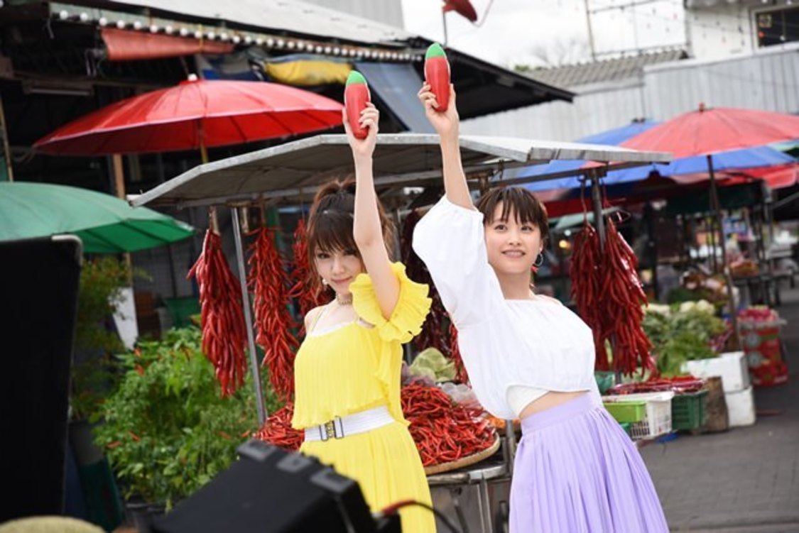 新CM「愛とれいなの冒険」編 撮影風景