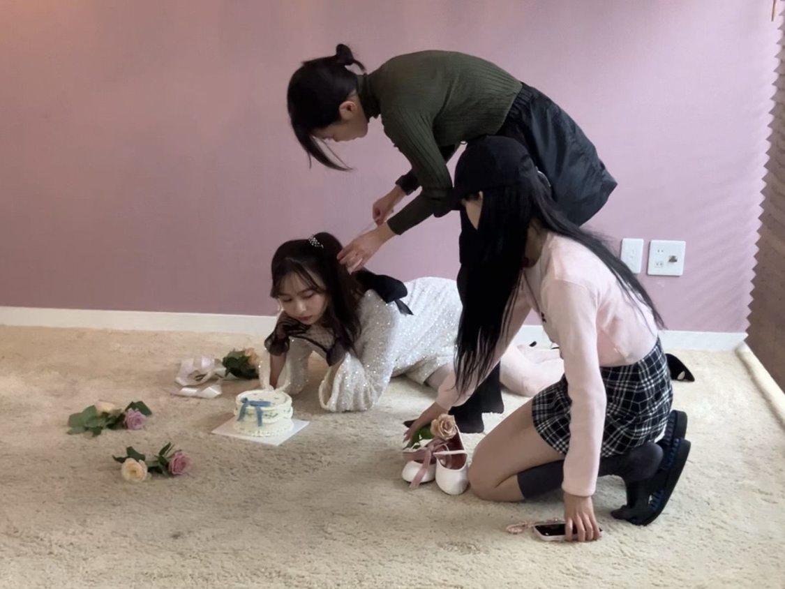 カレンダー撮影風景