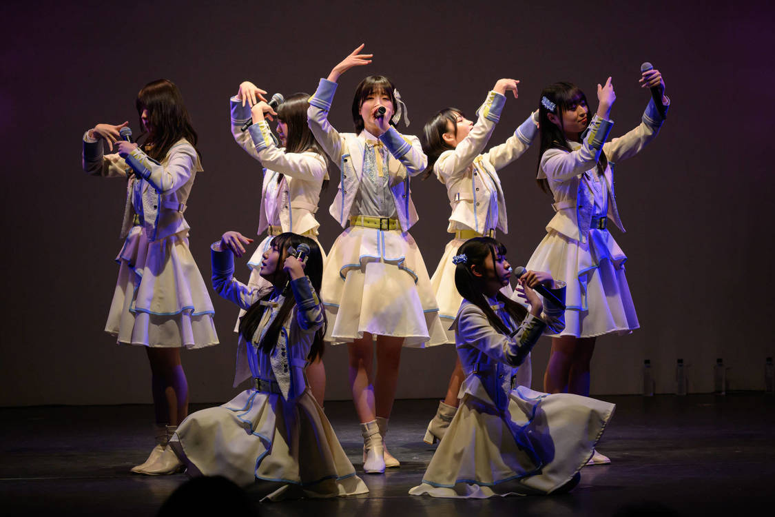 ＜新生ラストアイドル定期公演 vol1＞DDD 青山クロスシアター（2024年1月28日／©︎ GATE Inc.）