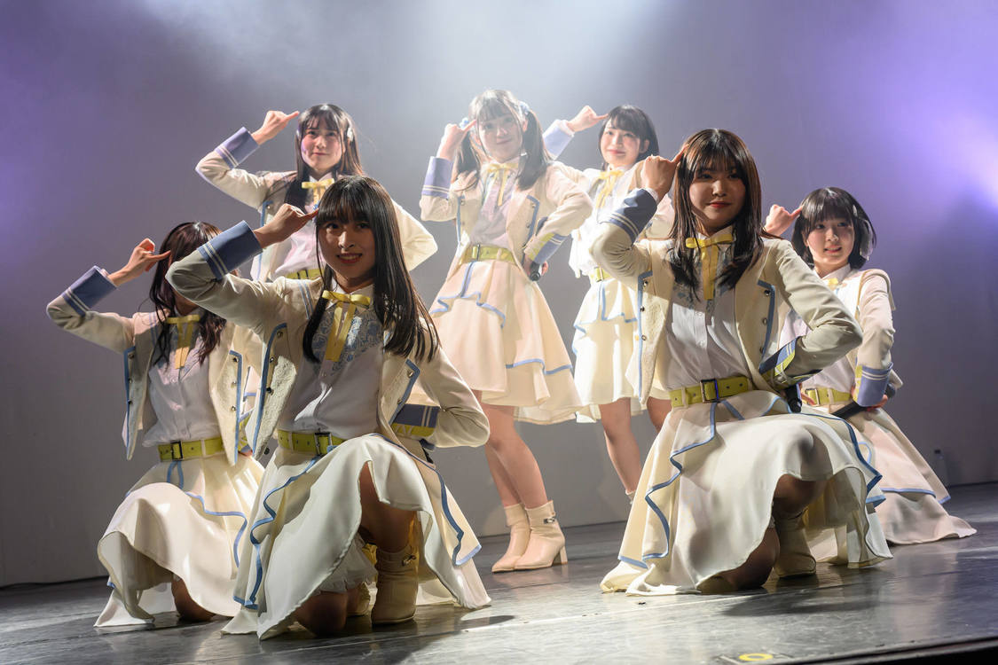 ＜新生ラストアイドル定期公演 vol1＞DDD 青山クロスシアター（2024年1月28日／©︎ GATE Inc.）
