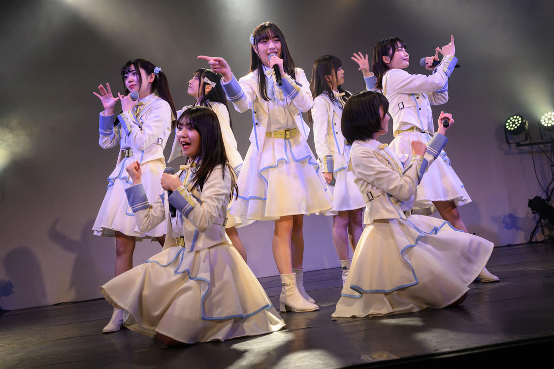 ＜新生ラストアイドル定期公演 vol1＞DDD 青山クロスシアター（2024年1月28日／©︎ GATE Inc.）