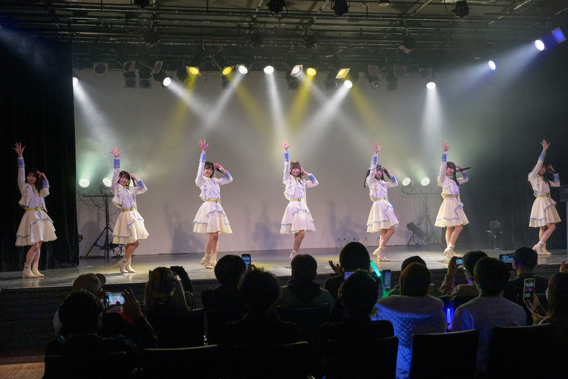 ＜新生ラストアイドル定期公演 vol1＞DDD 青山クロスシアター（2024年1月28日／©︎ GATE Inc.）