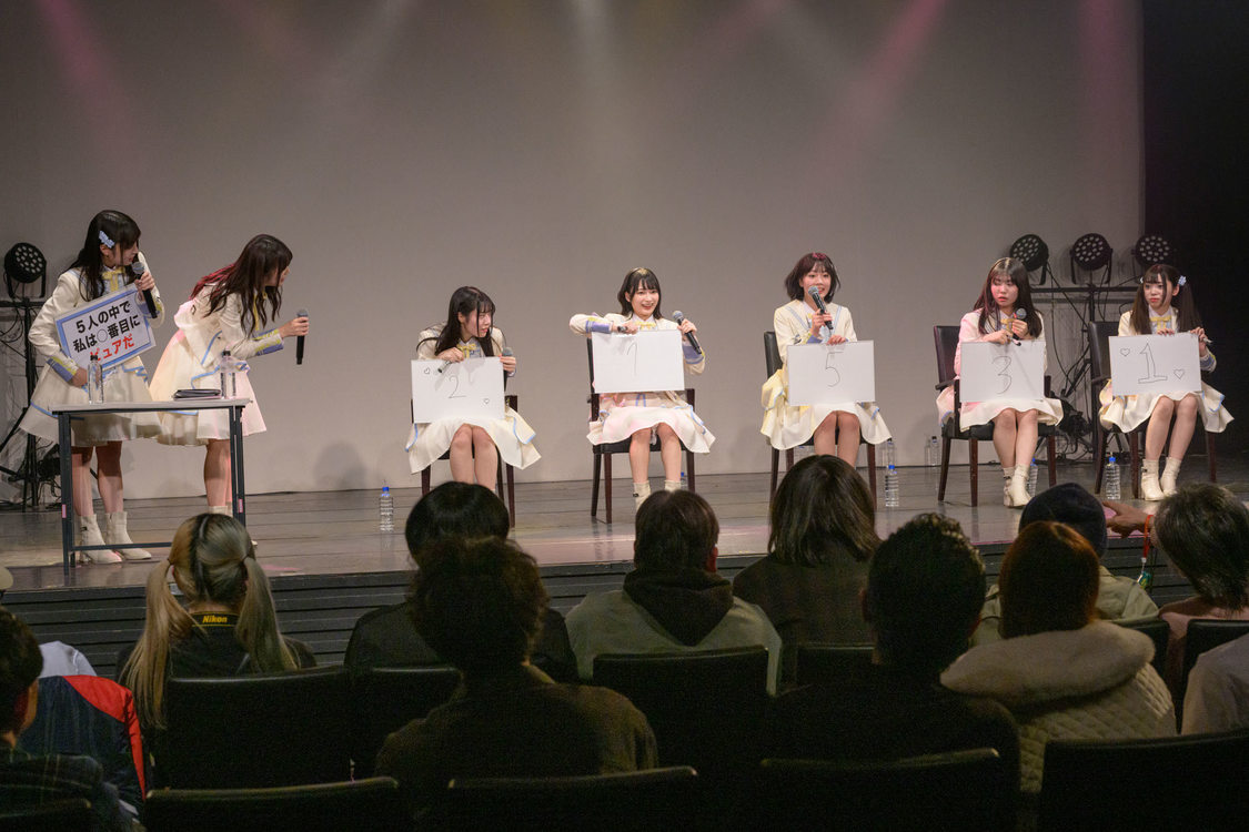 ＜新生ラストアイドル定期公演 vol1＞DDD 青山クロスシアター（2024年1月28日／©︎ GATE Inc.）