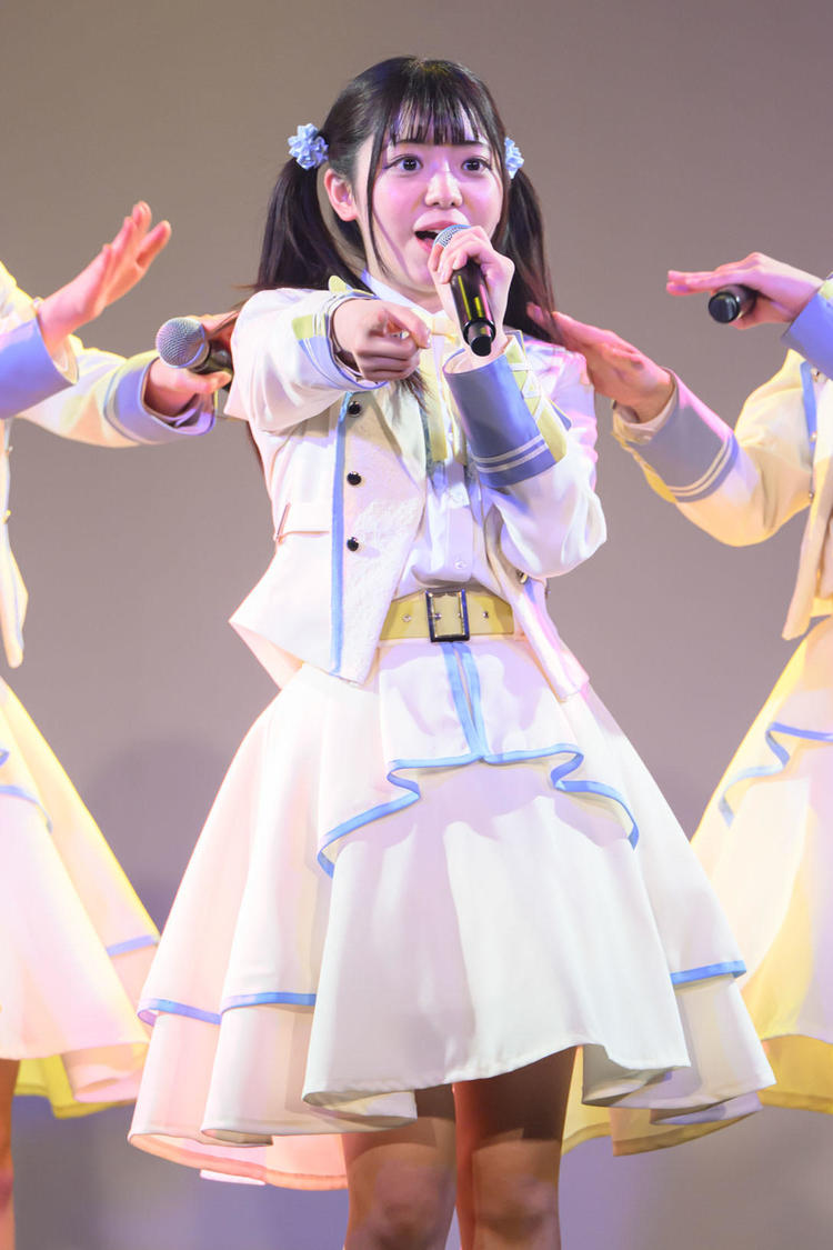 園田一花＜新生ラストアイドル定期公演 vol1＞DDD 青山クロスシアター（2024年1月28日／©︎ GATE Inc.）