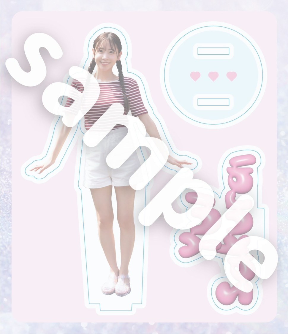 『櫻井優衣1st写真集 YUi』HMV&BOOKS online・HMV&BOOKS・HMV（一部店舗除く）版アクリルスタンド（全4種中1枚付録）※絵柄、デザインは変更になる場合があります。