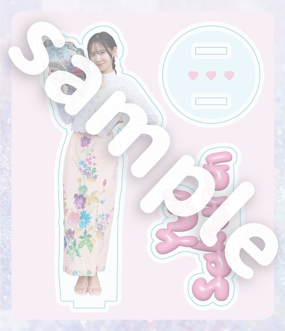 『櫻井優衣1st写真集 YUi』タワーレコードオンライン・渋谷店版アクリルスタンド（全4種中1枚付録）※絵柄、デザインは変更になる場合があります。