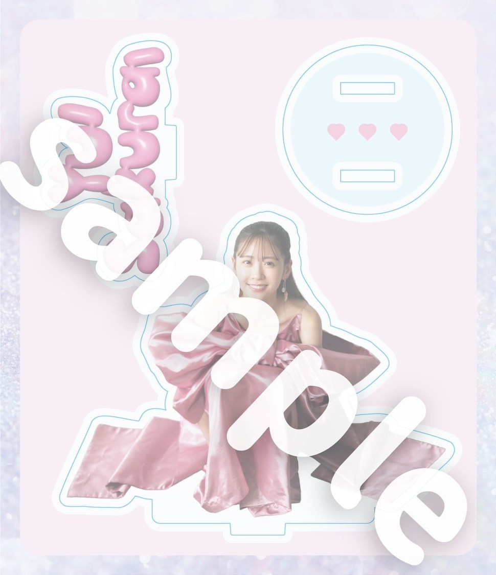 『櫻井優衣1st写真集 YUi』タワーレコードオンライン・渋谷店版アクリルスタンド（全4種中1枚付録）※絵柄、デザインは変更になる場合があります。