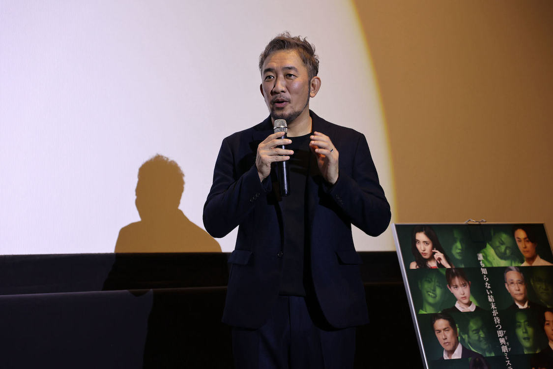 ＜劇場版『マーダー★ミステリー 探偵・斑目瑞男の事件簿 鬼灯村伝説 呪いの血』大阪先行上映会＞T・ジョイ梅田（2024年2月2日／©️2024 劇場版「マーダー★ミステリー 探偵・斑目瑞男の事件簿」フィルムパートナーズ）