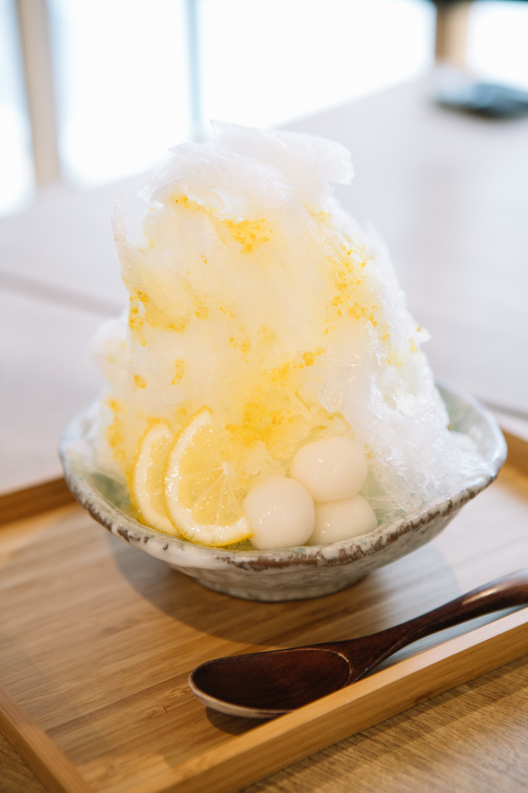 「南信州ゆず 白玉トッピング」｜東京・世田谷『松﨑煎餅 松陰神社前店』