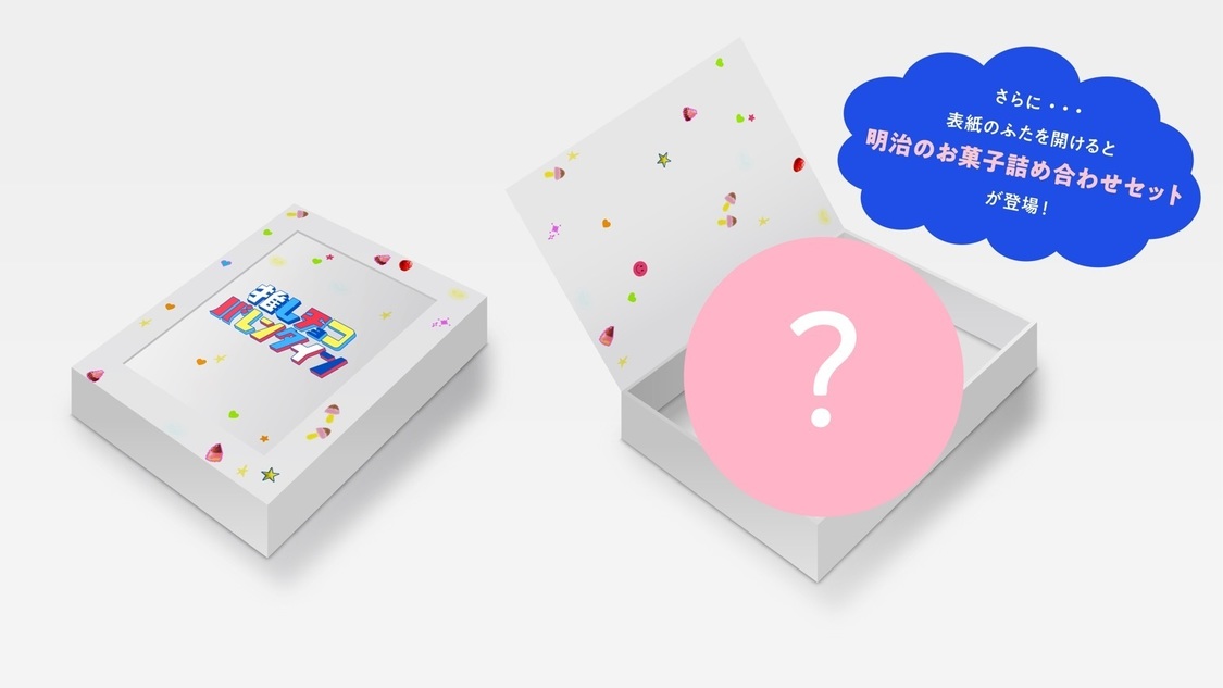 明治お菓子詰め合わせ「オリジナル フォトフレームお菓子BOX」