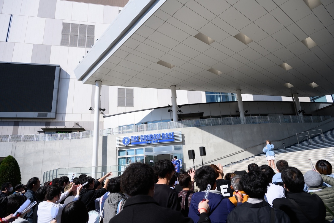 ＜2nd アルバム『Soaring Heart』発売記念フリーイベント＞お台場 ダイバーシティ東京プラザ 2Fフェスティバル広場（2024年2月12日）