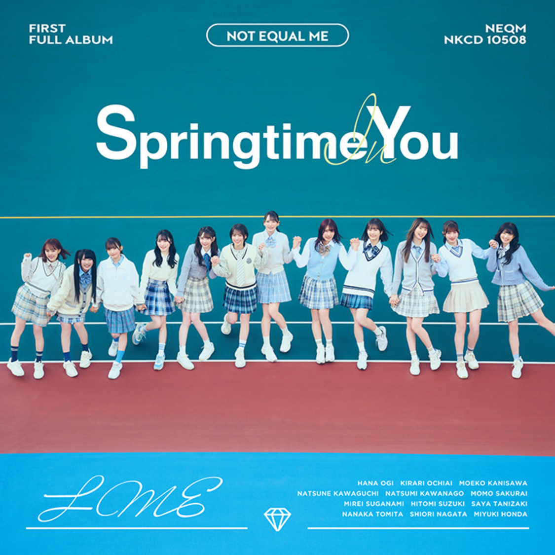 ≠ME 1stアルバム『Springtime In You』ノイミー盤（©️YOANI／KING RECORDS）