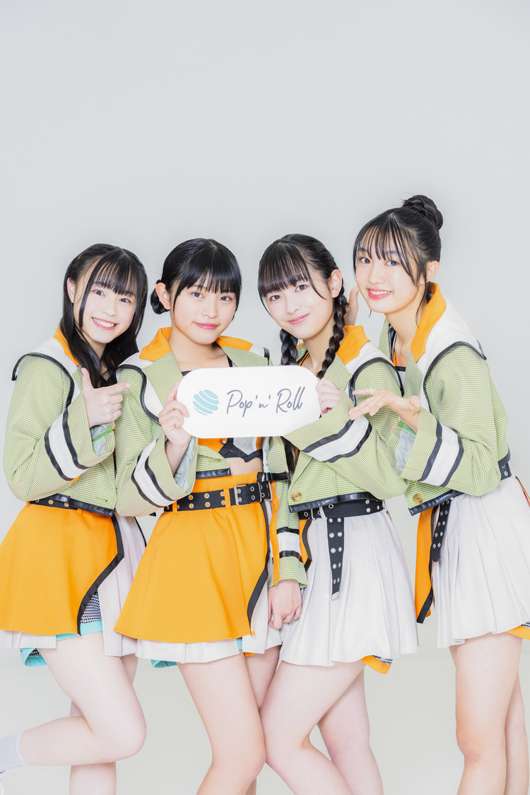 左から、安井泉妃、黒坂美羽、白石るり、青山菜花