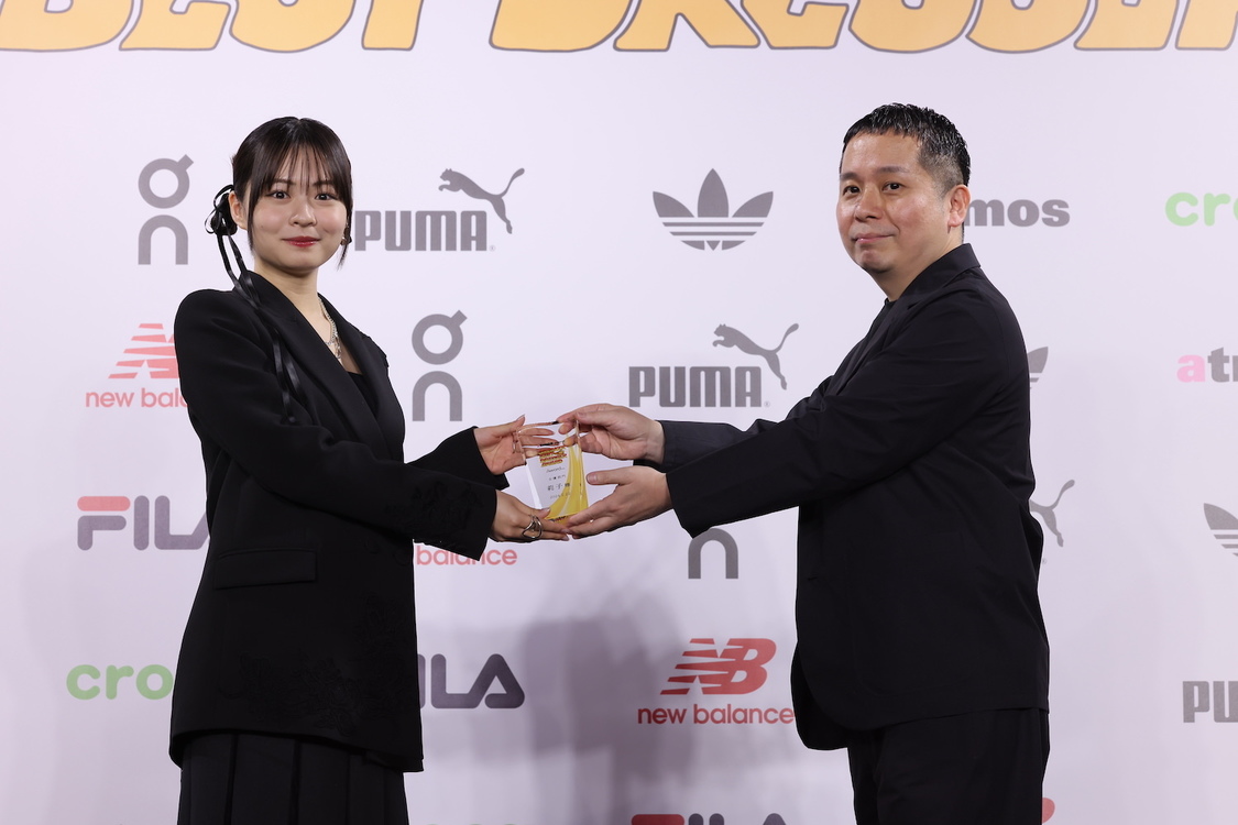 莉子＜atmos presents SNEAKER BEST DRESSER AWARD（スニーカーベストドレッサー賞）2024授賞式・記者発表会＞AOYAMA GRAND HALL（2024年2月22日）