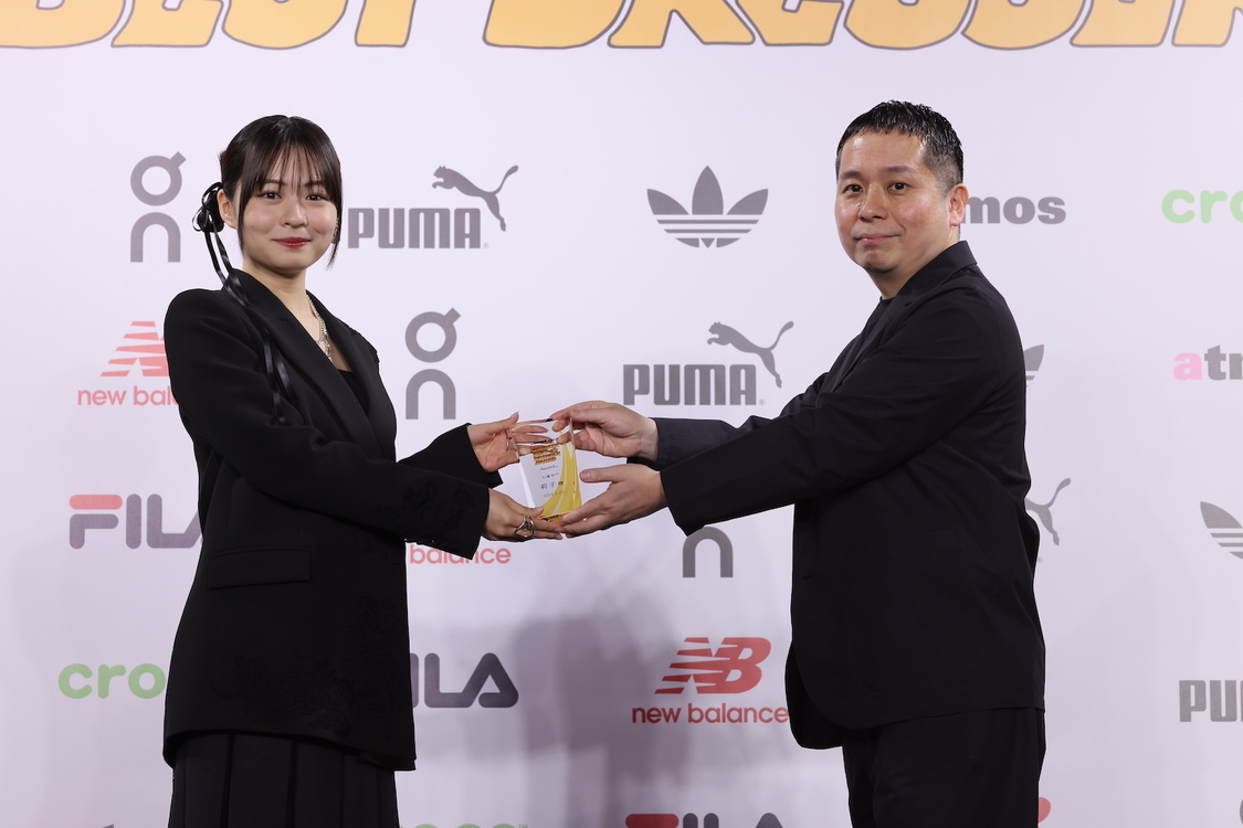 莉子＜atmos presents SNEAKER BEST DRESSER AWARD（スニーカーベストドレッサー賞）2024授賞式・記者発表会＞AOYAMA GRAND HALL（2024年2月22日）