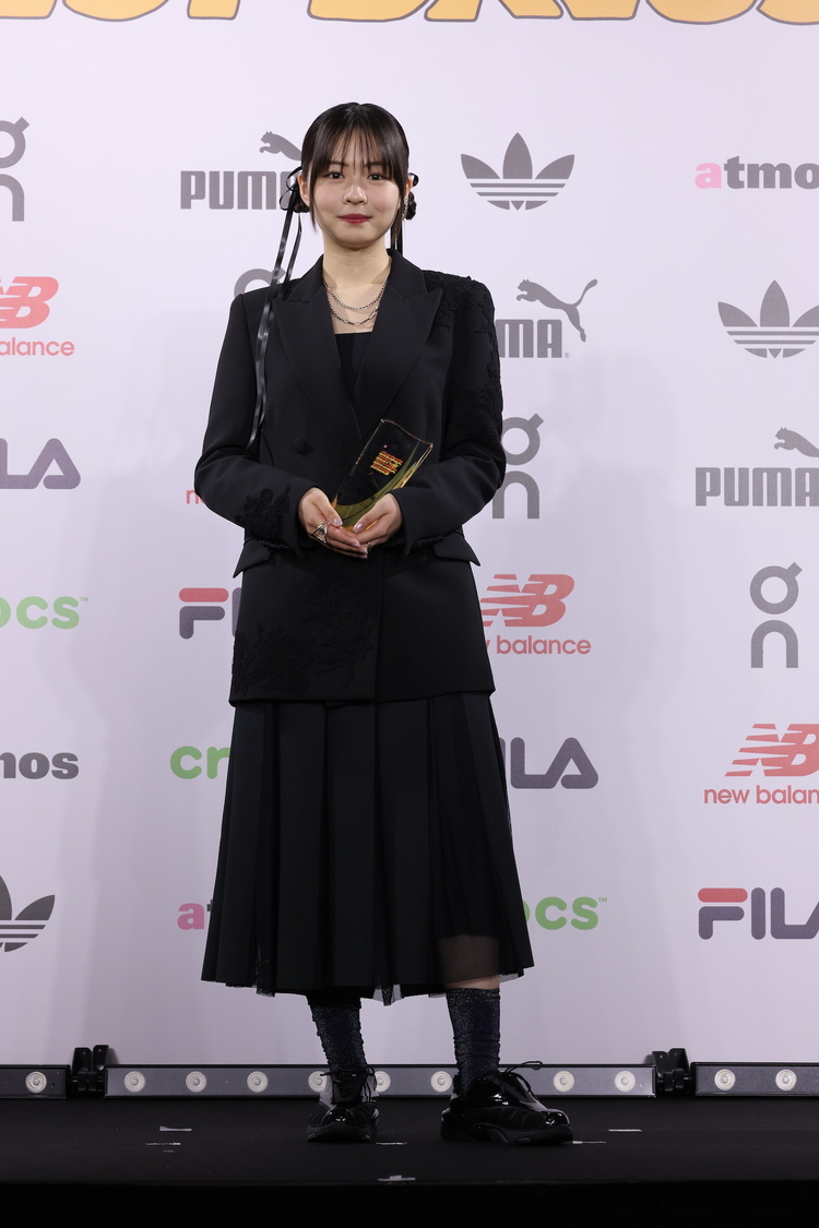 莉子＜atmos presents SNEAKER BEST DRESSER AWARD（スニーカーベストドレッサー賞）2024授賞式・記者発表会＞AOYAMA GRAND HALL（2024年2月22日）