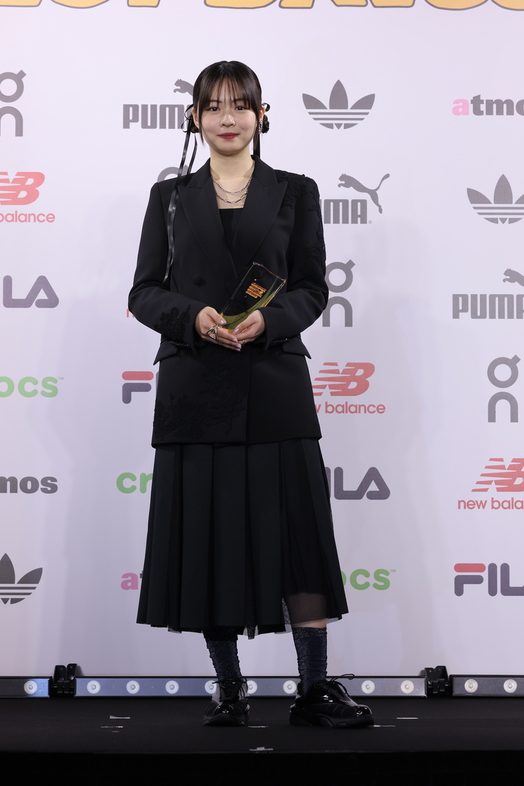 莉子＜atmos presents SNEAKER BEST DRESSER AWARD（スニーカーベストドレッサー賞）2024授賞式・記者発表会＞AOYAMA GRAND HALL（2024年2月22日）