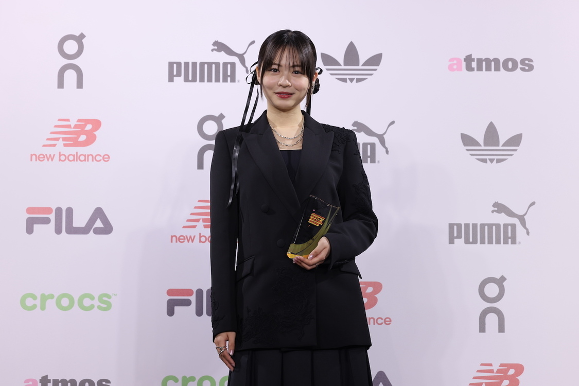 莉子＜atmos presents SNEAKER BEST DRESSER AWARD（スニーカーベストドレッサー賞）2024授賞式・記者発表会＞AOYAMA GRAND HALL（2024年2月22日）