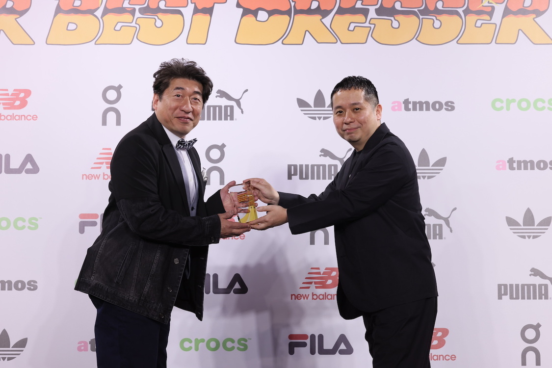 寺門ジモン＜atmos presents SNEAKER BEST DRESSER AWARD（スニーカーベストドレッサー賞）2024授賞式・記者発表会＞AOYAMA GRAND HALL（2024年2月22日）