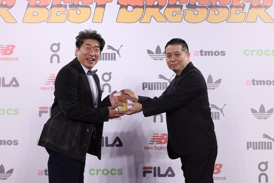 寺門ジモン＜atmos presents SNEAKER BEST DRESSER AWARD（スニーカーベストドレッサー賞）2024授賞式・記者発表会＞AOYAMA GRAND HALL（2024年2月22日）