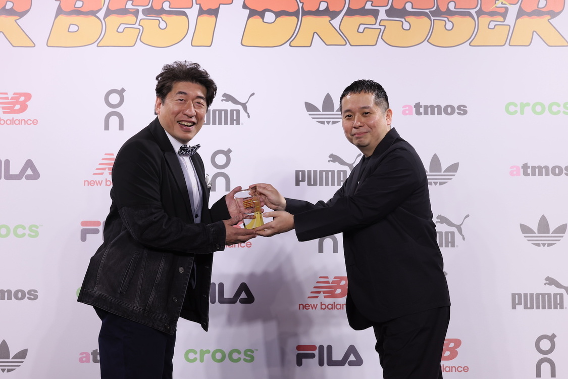 寺門ジモン＜atmos presents SNEAKER BEST DRESSER AWARD（スニーカーベストドレッサー賞）2024授賞式・記者発表会＞AOYAMA GRAND HALL（2024年2月22日）