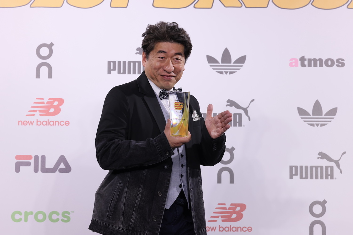 寺門ジモン＜atmos presents SNEAKER BEST DRESSER AWARD（スニーカーベストドレッサー賞）2024授賞式・記者発表会＞AOYAMA GRAND HALL（2024年2月22日）