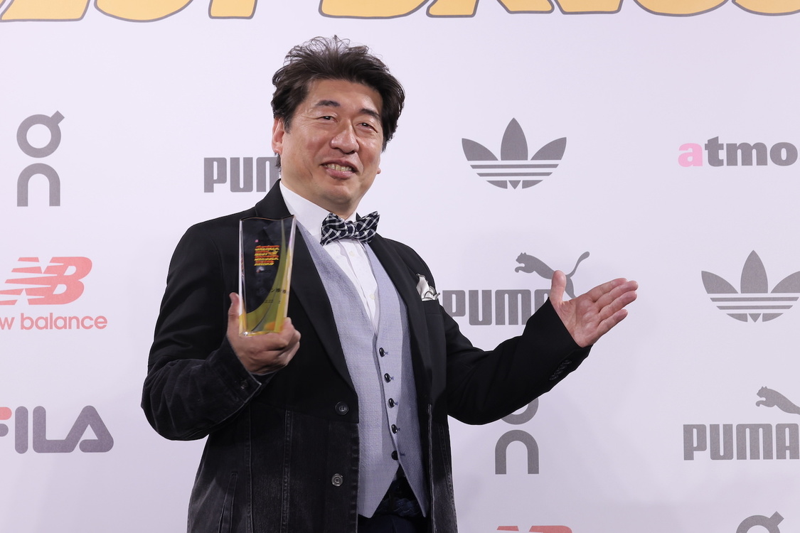 寺門ジモン＜atmos presents SNEAKER BEST DRESSER AWARD（スニーカーベストドレッサー賞）2024授賞式・記者発表会＞AOYAMA GRAND HALL（2024年2月22日）