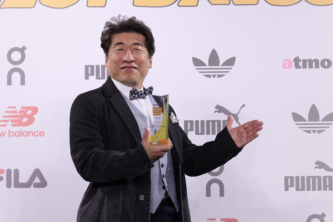 寺門ジモン＜atmos presents SNEAKER BEST DRESSER AWARD（スニーカーベストドレッサー賞）2024授賞式・記者発表会＞AOYAMA GRAND HALL（2024年2月22日）