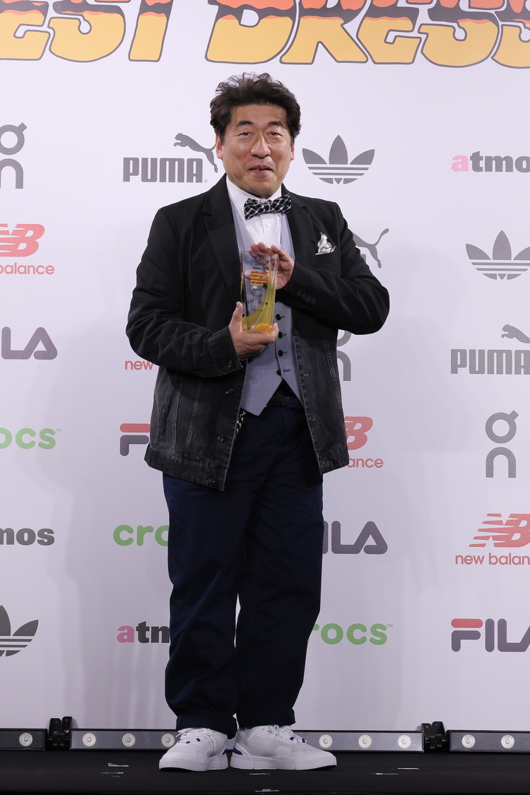 寺門ジモン＜atmos presents SNEAKER BEST DRESSER AWARD（スニーカーベストドレッサー賞）2024授賞式・記者発表会＞AOYAMA GRAND HALL（2024年2月22日）