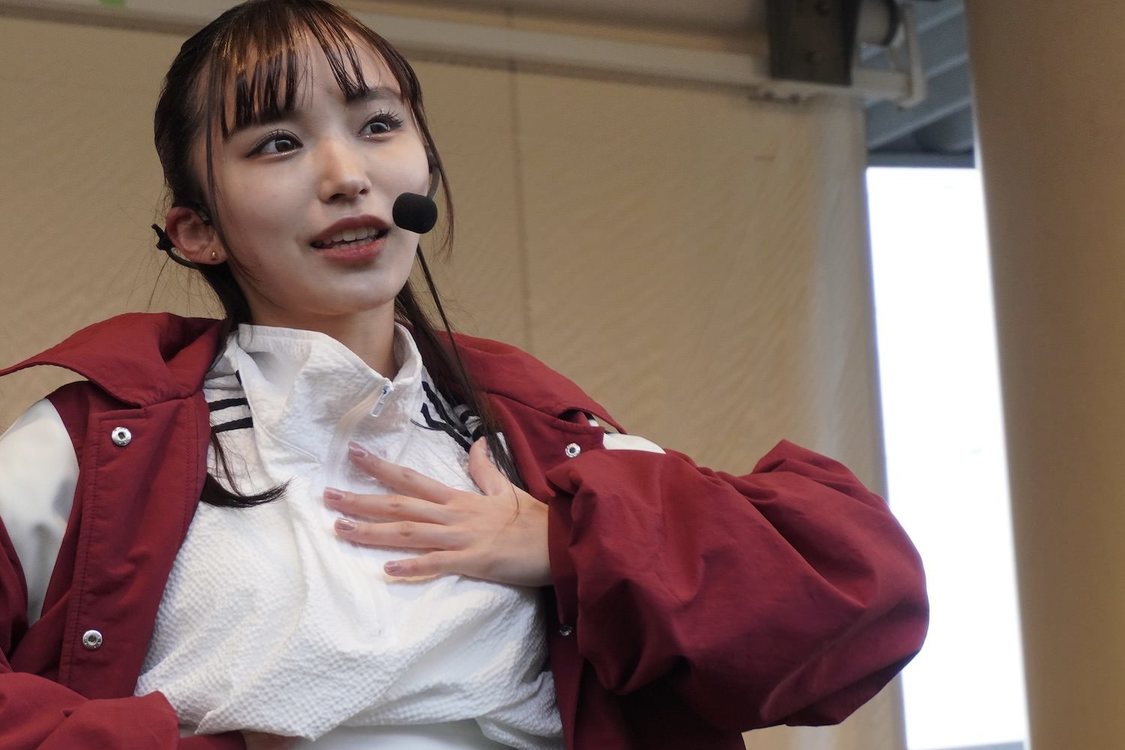 WHITE SCORPION＜4thデジタルシングル「雑踏の孤独」リリース直前イベント＞アリオ橋本 屋外イベント広場（2024年2月23日／©OVERSE）