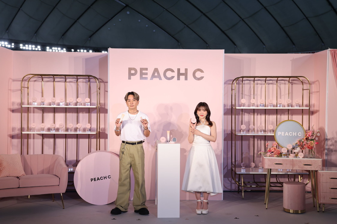 奈良裕也、矢吹奈子＜PEACH C新製品発表会＞（2024年2月29日）