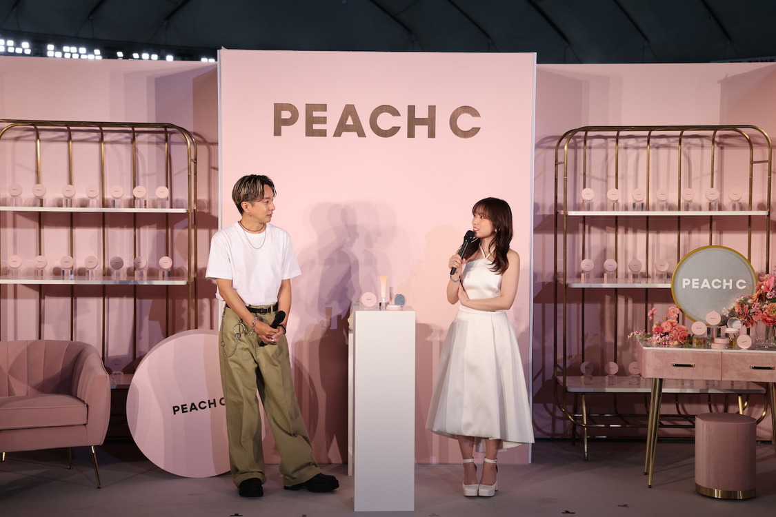 奈良裕也、矢吹奈子＜PEACH C新製品発表会＞（2024年2月29日）