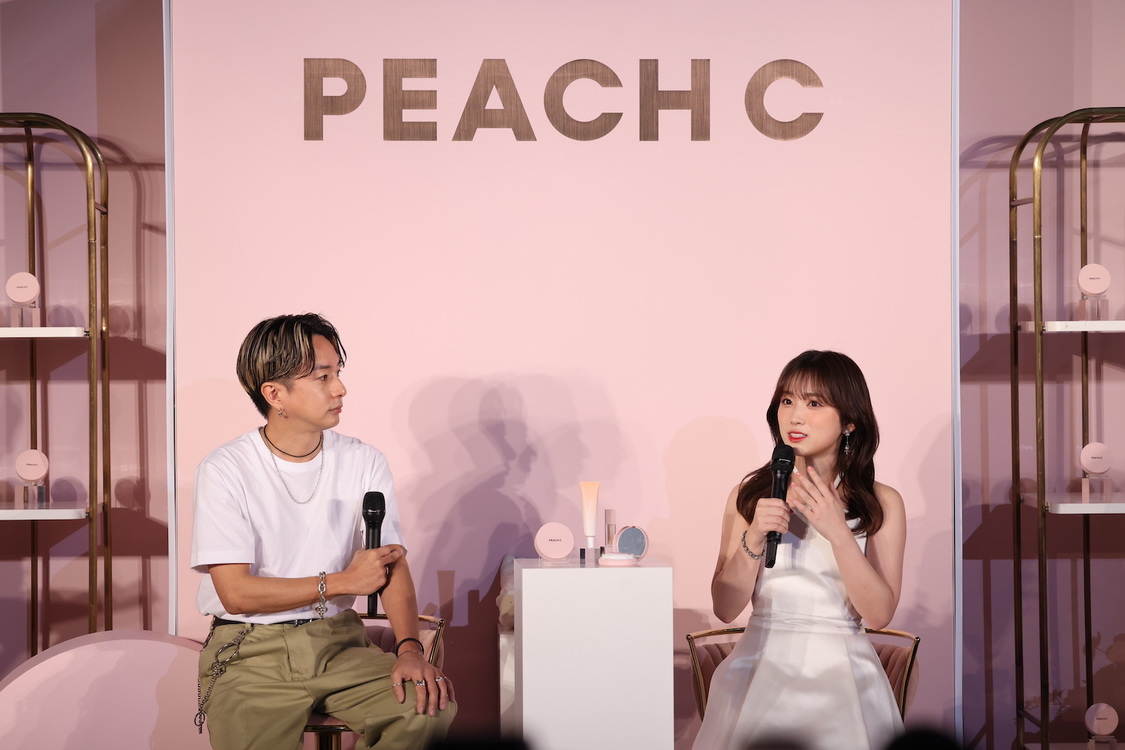 奈良裕也、矢吹奈子＜PEACH C新製品発表会＞（2024年2月29日）