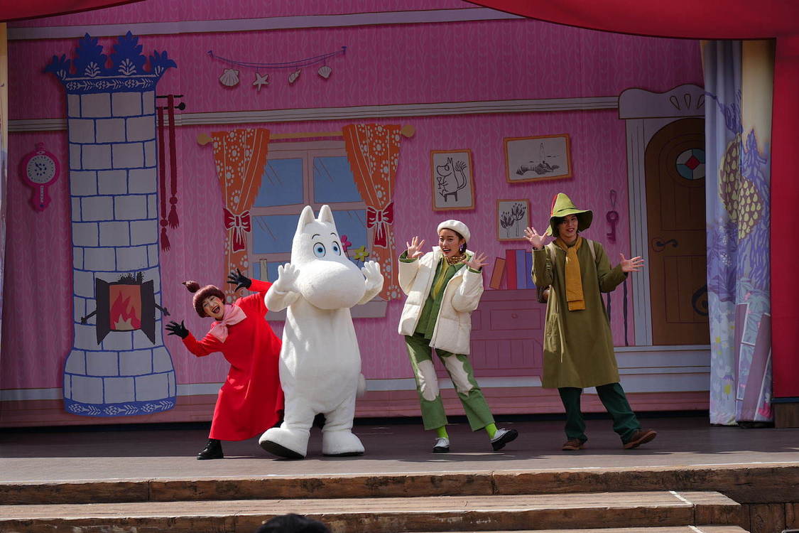 王林『ムーミンバレーパーク』＜5TH ANNIVERSARY＞プレスプレビューイベント（2024年2月29日）