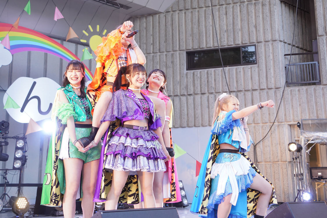 アップアップガールズ（仮）＜アップアップガールズ（２） 輝く☆にきちゃん魂！〜未来へ繋ぐ日比谷野音〜＞日比谷野外大音楽堂（2024年3月3日）