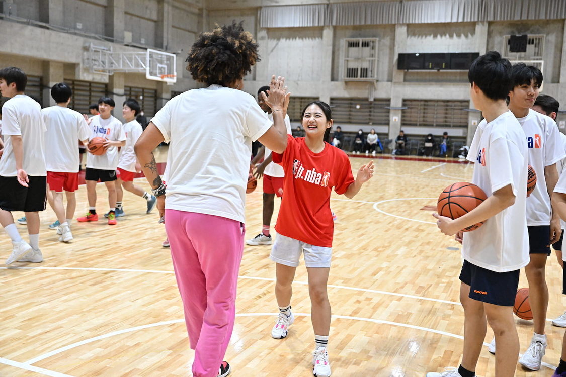 ＜Jr.NBA Clinic in 東京 Powered by B.LEAGUE＞トヨタ府中スポーツセンター（2024年2月29日）