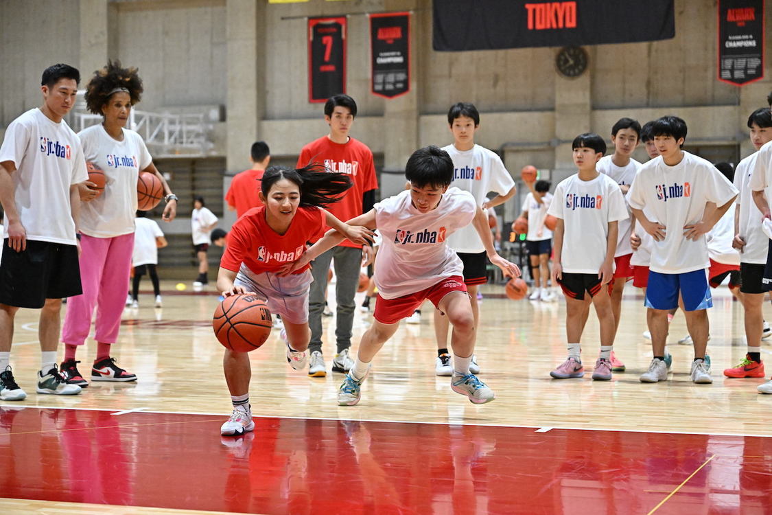 ＜Jr.NBA Clinic in 東京 Powered by B.LEAGUE＞トヨタ府中スポーツセンター（2024年2月29日）