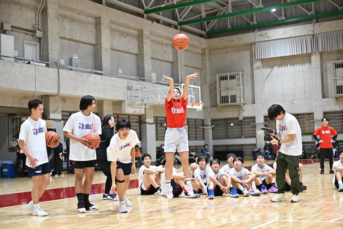 ＜Jr.NBA Clinic in 東京 Powered by B.LEAGUE＞トヨタ府中スポーツセンター（2024年2月29日）