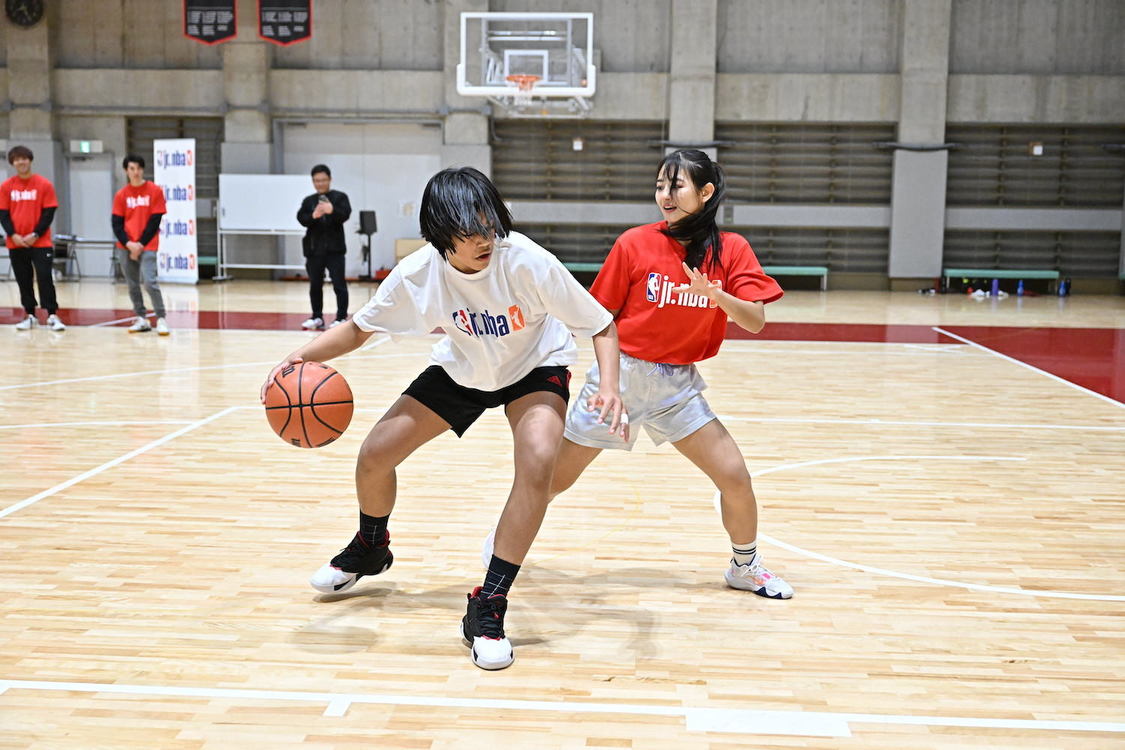 ＜Jr.NBA Clinic in 東京 Powered by B.LEAGUE＞トヨタ府中スポーツセンター（2024年2月29日）